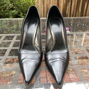 Prada Leather Heeled Shoes